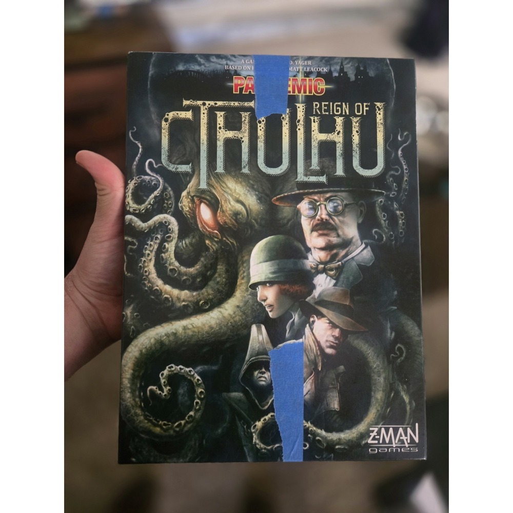 Pandemic Reign of Cthulhu Board Game Z-Man Games Lovecraft Strategy‎ Game